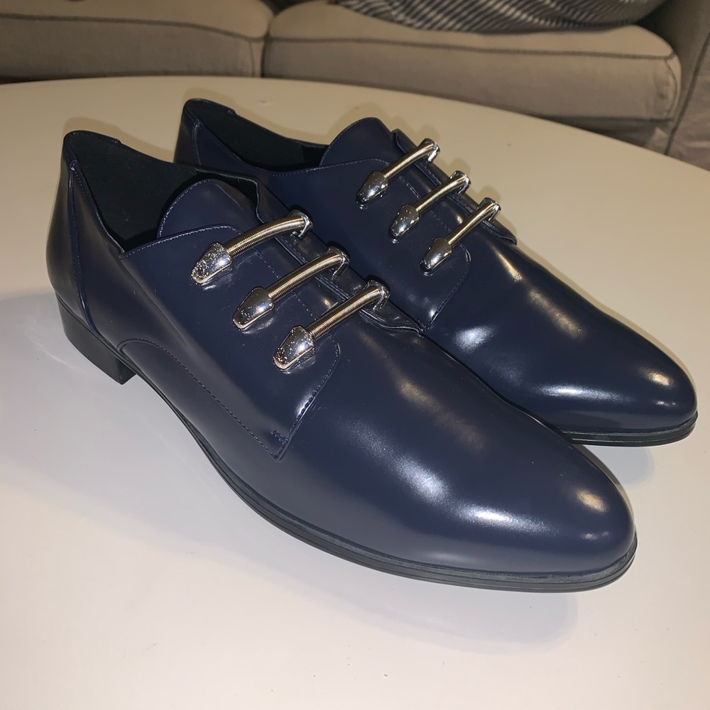 Charles and Keith Navy Dress Shoes